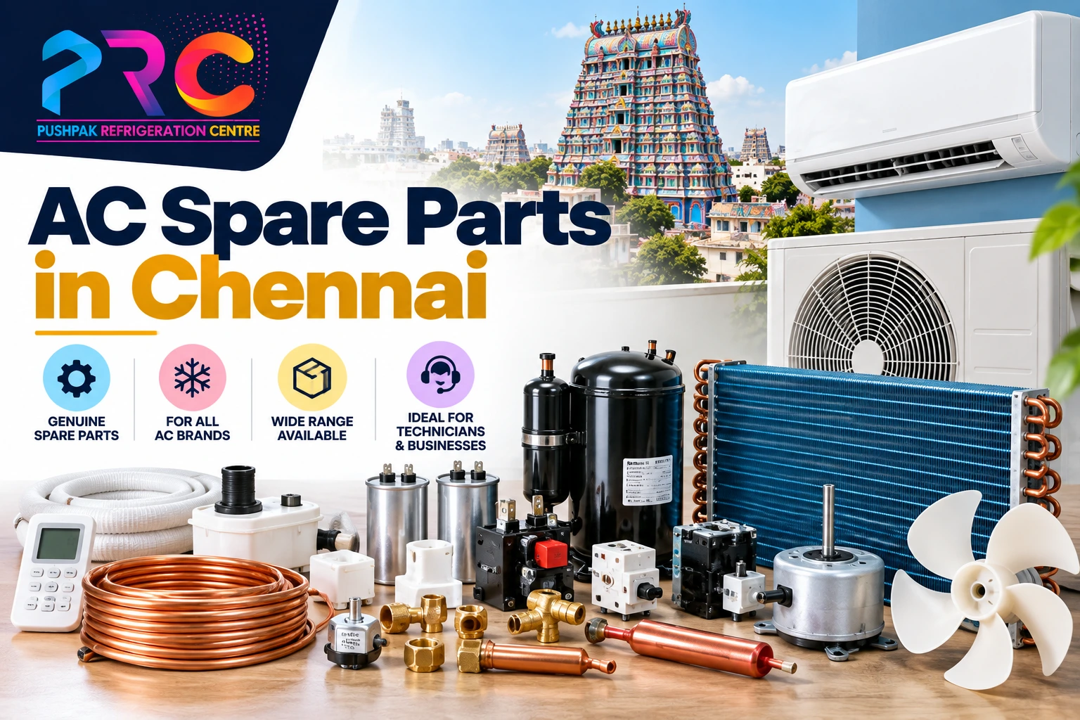 Genuine AC Spare Parts