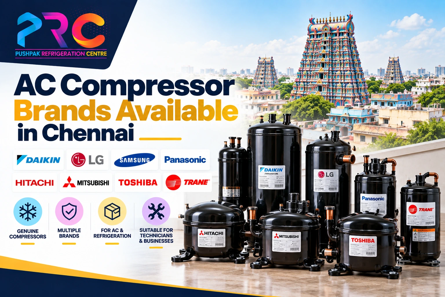 AC Compressor Brands Available in Chennai