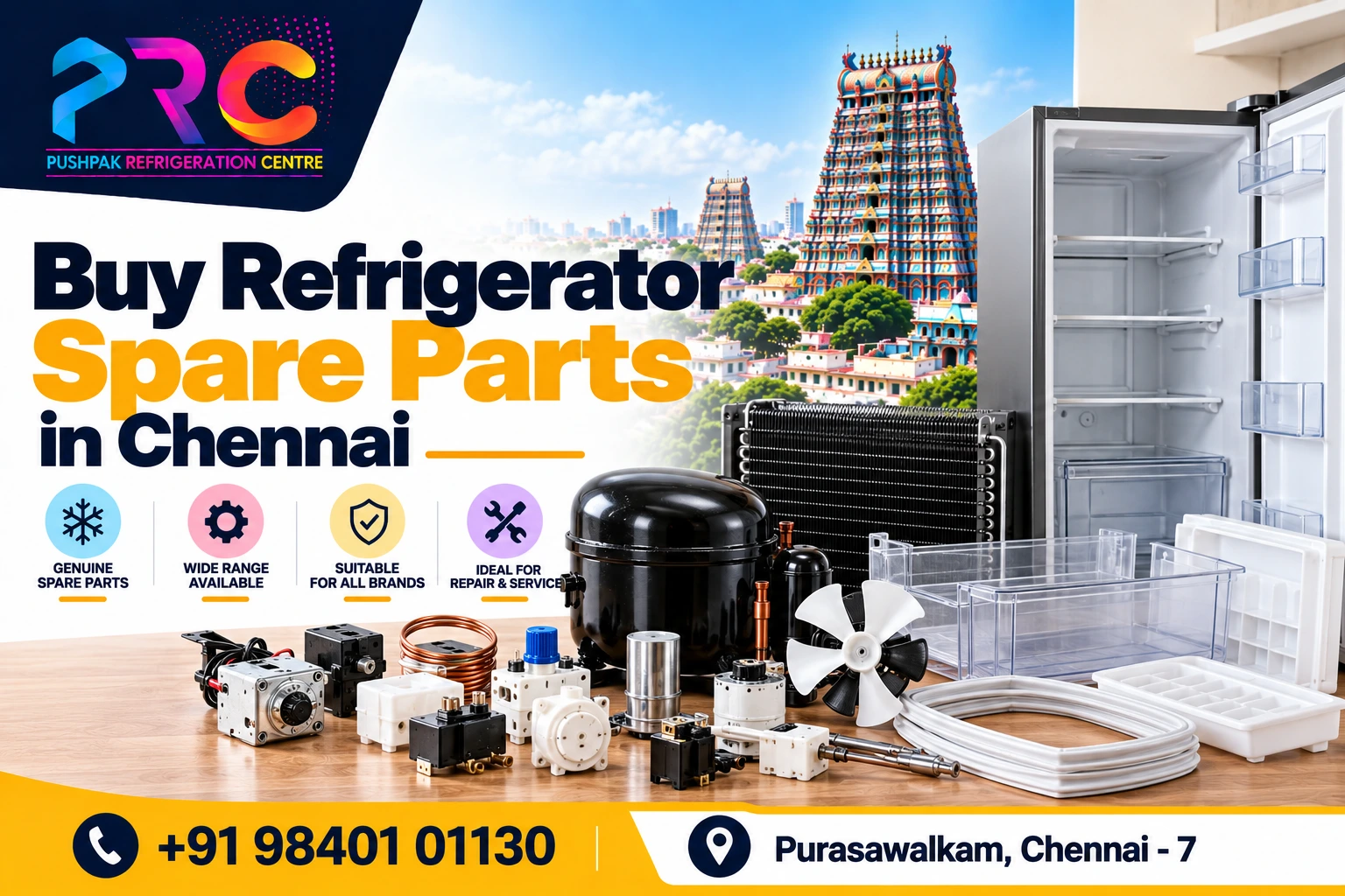 Buy Refrigerator Spare Parts in Chennai