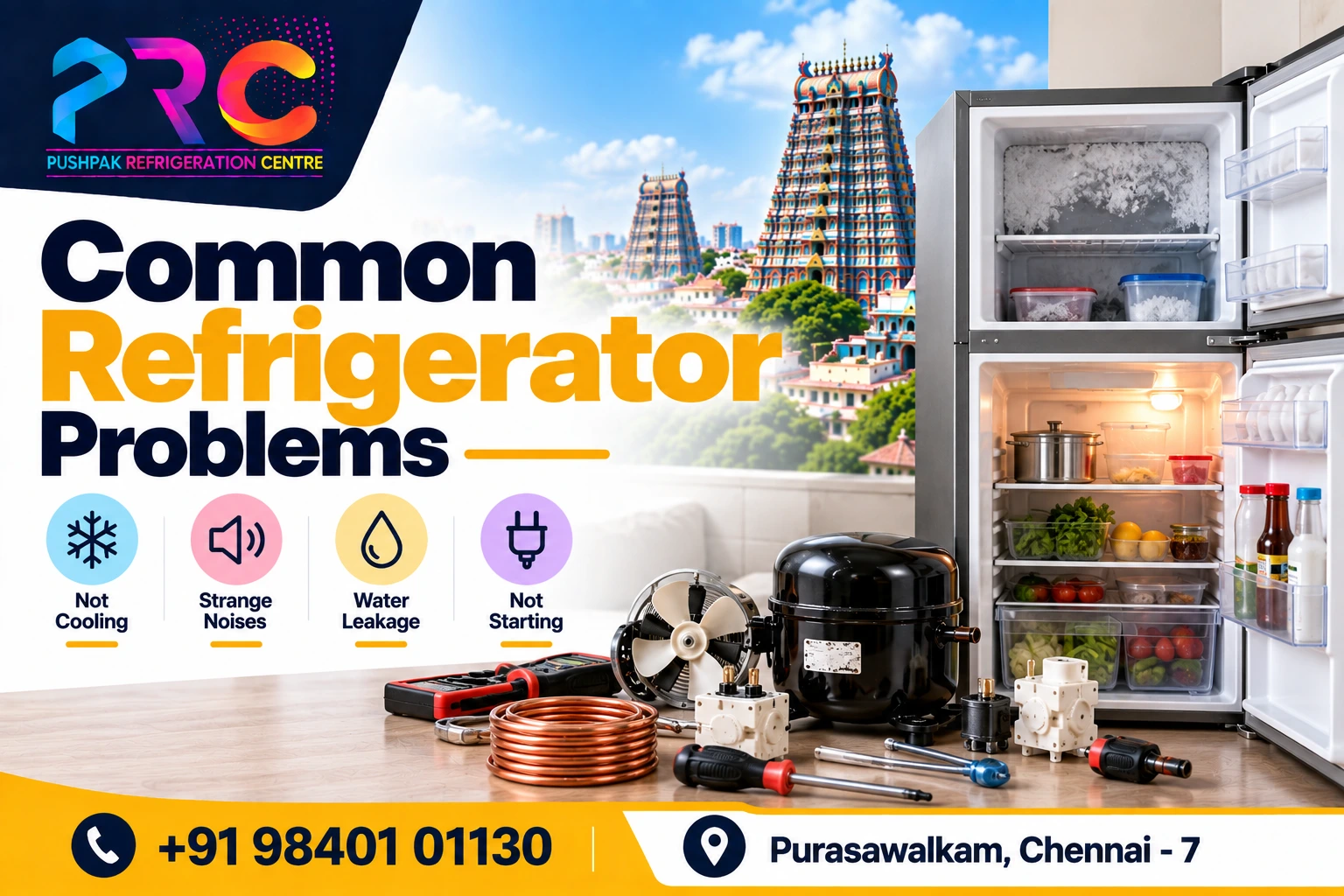 Common Refrigerator Problems