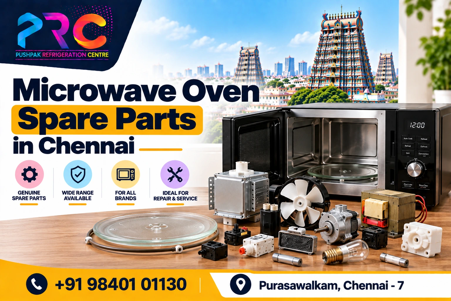 Microwave Oven Spare Parts in Chennai