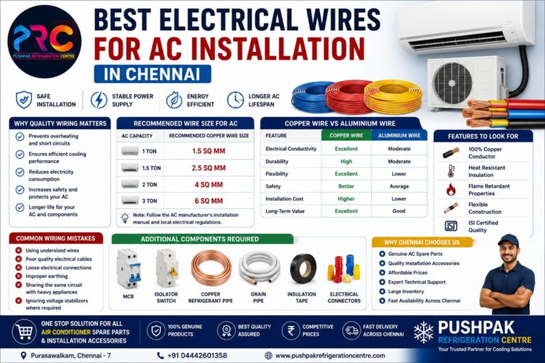 Best electrical wiring for AC installation