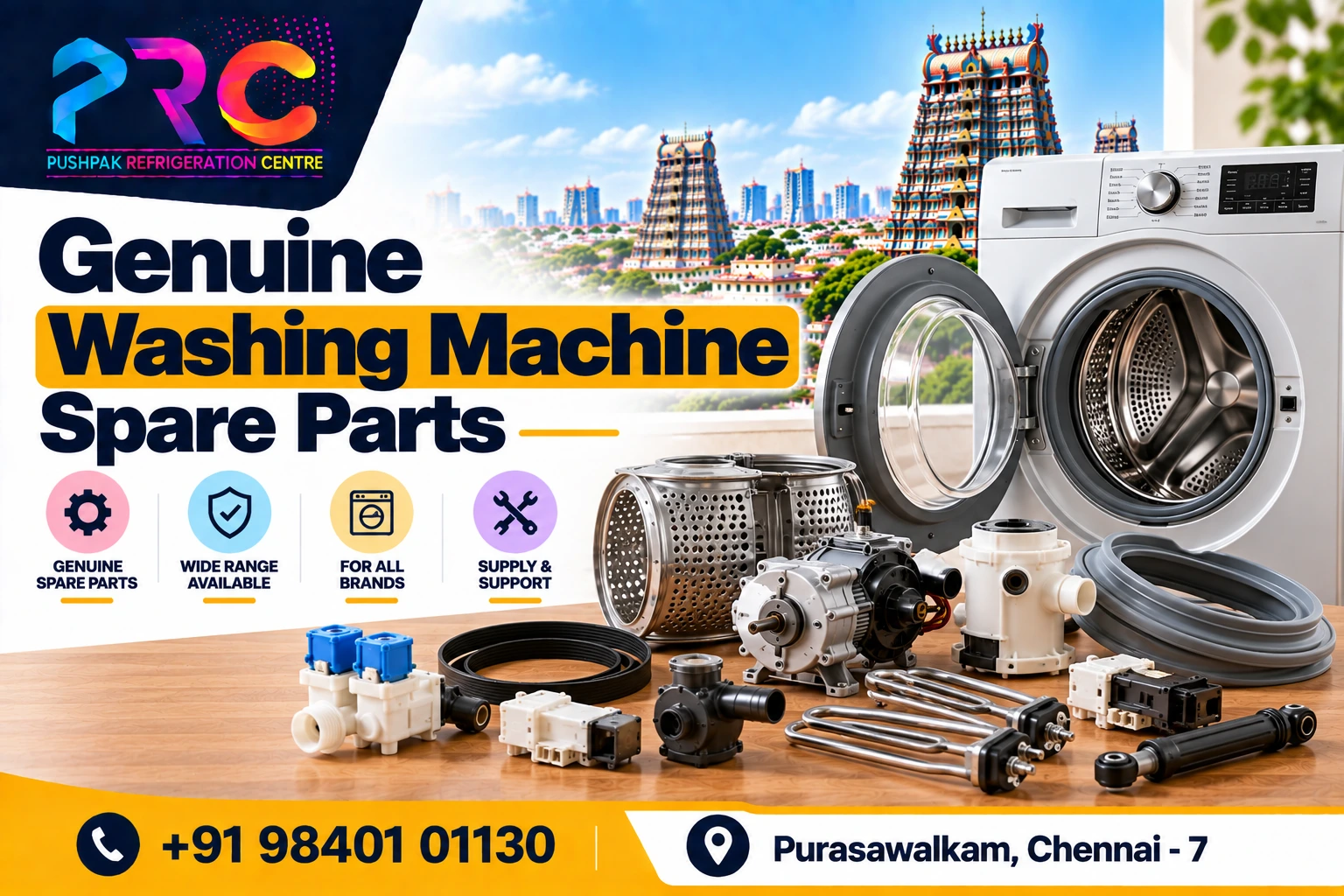 Genuine Washing Machine Spare Parts