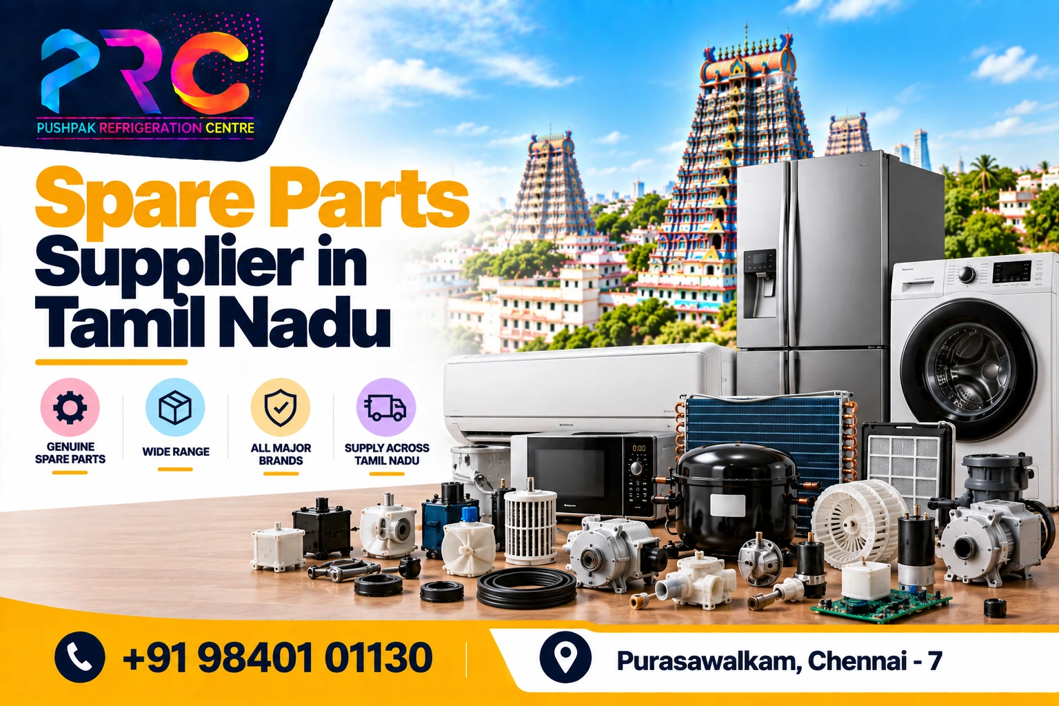 Spare Parts Supplier in Tamil Nadu