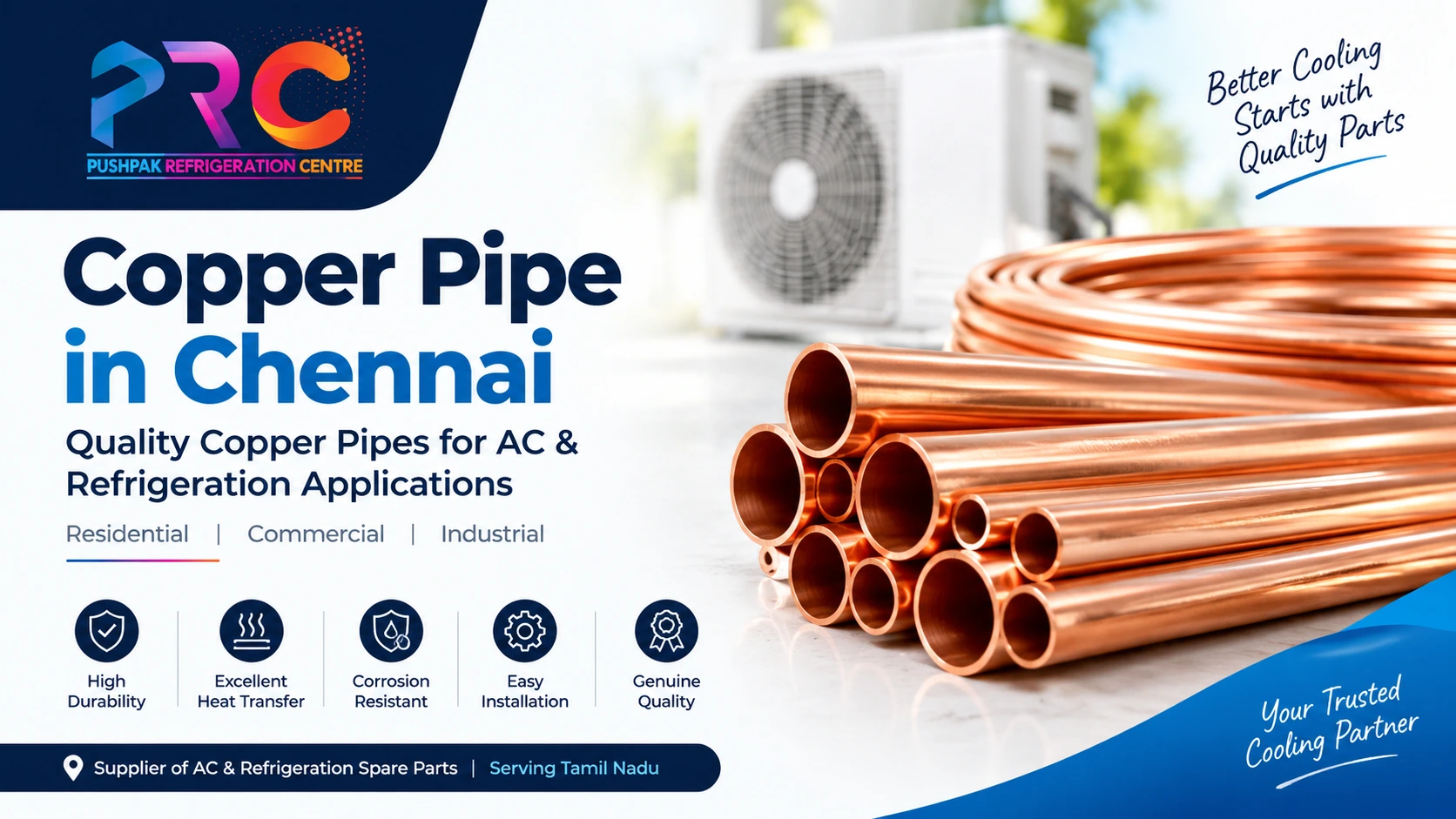 Copper Pipe in Chennai